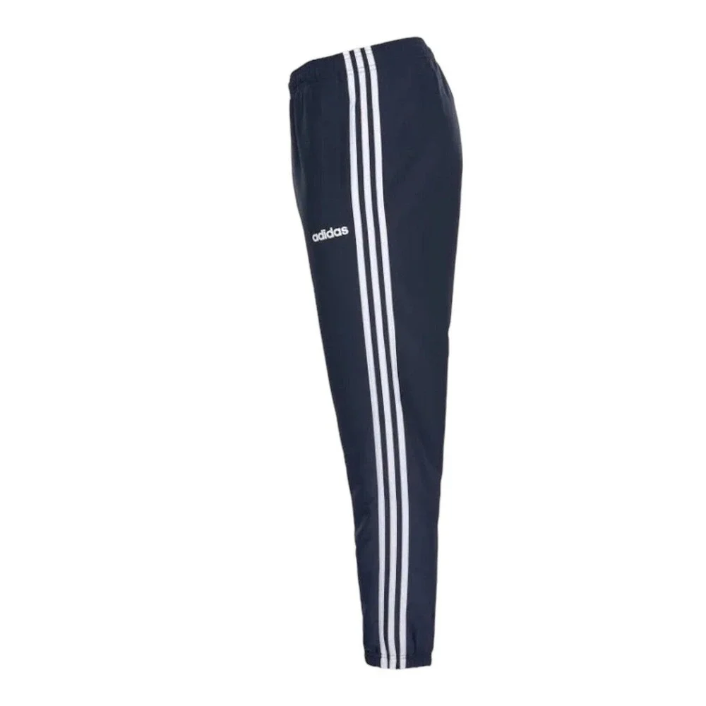 Adidas‎ Mens Essentials 3-Stripe Tapered Joggers Navy Blue DQ3075